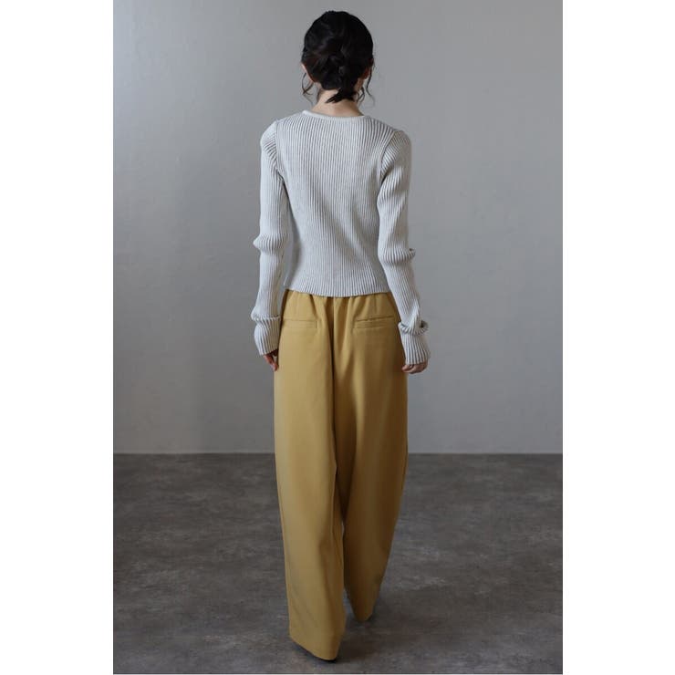 トリプルタックワイドバレルパンツ 88-004420 | BONJOUR SAGAN | 詳細画像29 