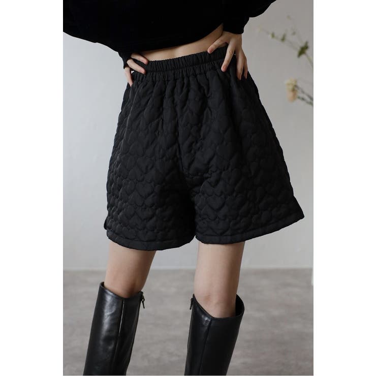 heart quilting short | BONJOUR SAGAN | 詳細画像10 