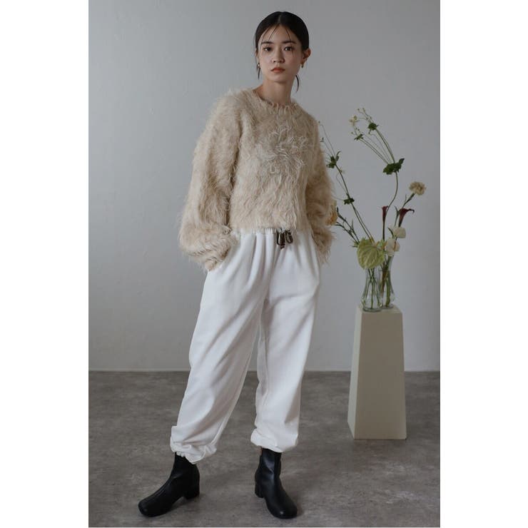 teddybear shaggy cropped | BONJOUR SAGAN | 詳細画像3 