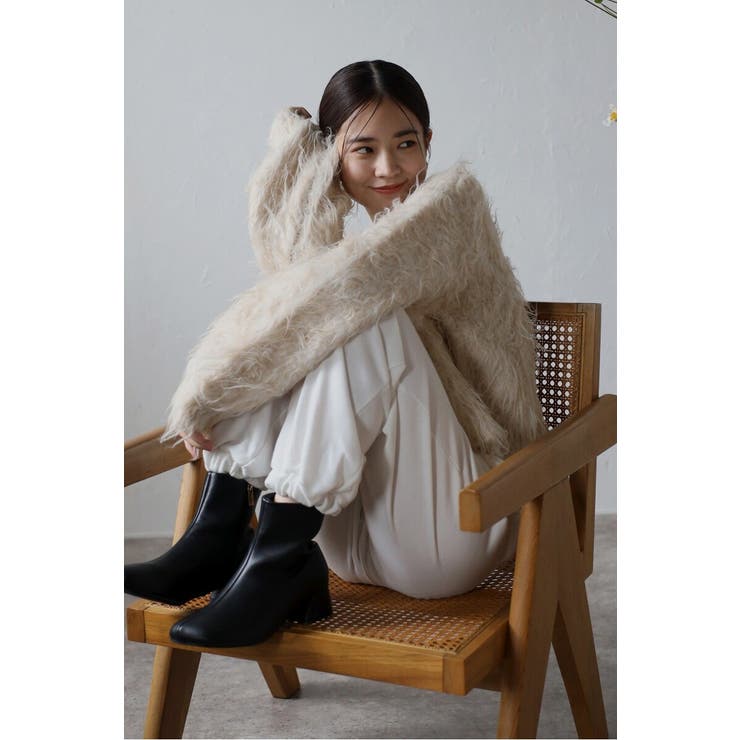 teddybear shaggy cropped | BONJOUR SAGAN | 詳細画像4 