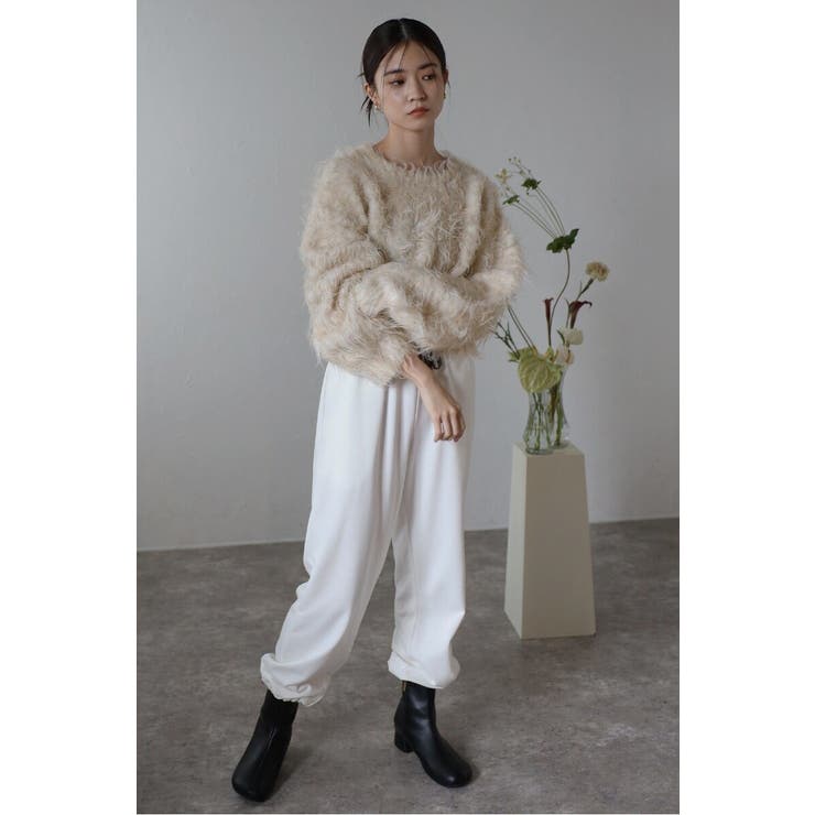 teddybear shaggy cropped | BONJOUR SAGAN | 詳細画像6 