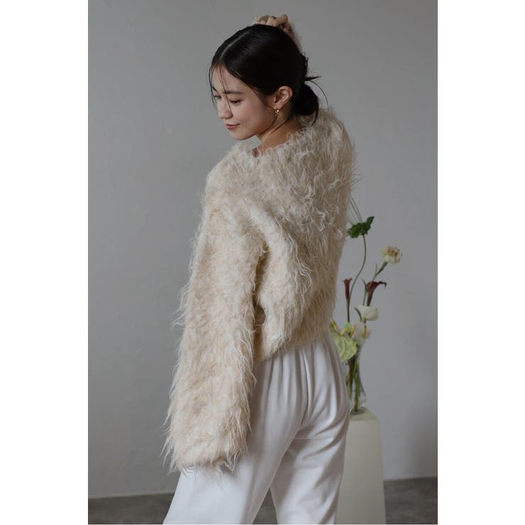 teddybear shaggy cropped | BONJOUR SAGAN | 詳細画像8 