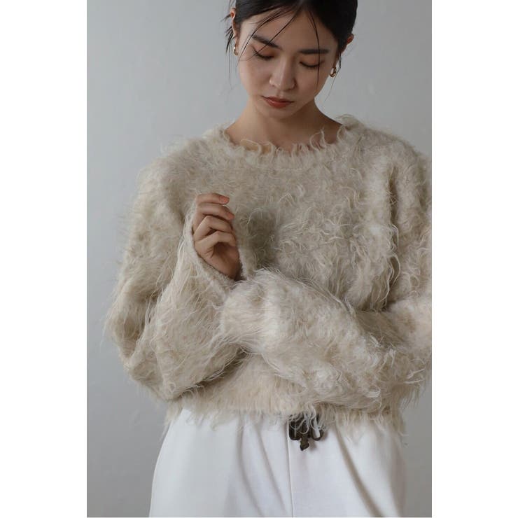 teddybear shaggy cropped | BONJOUR SAGAN | 詳細画像12 