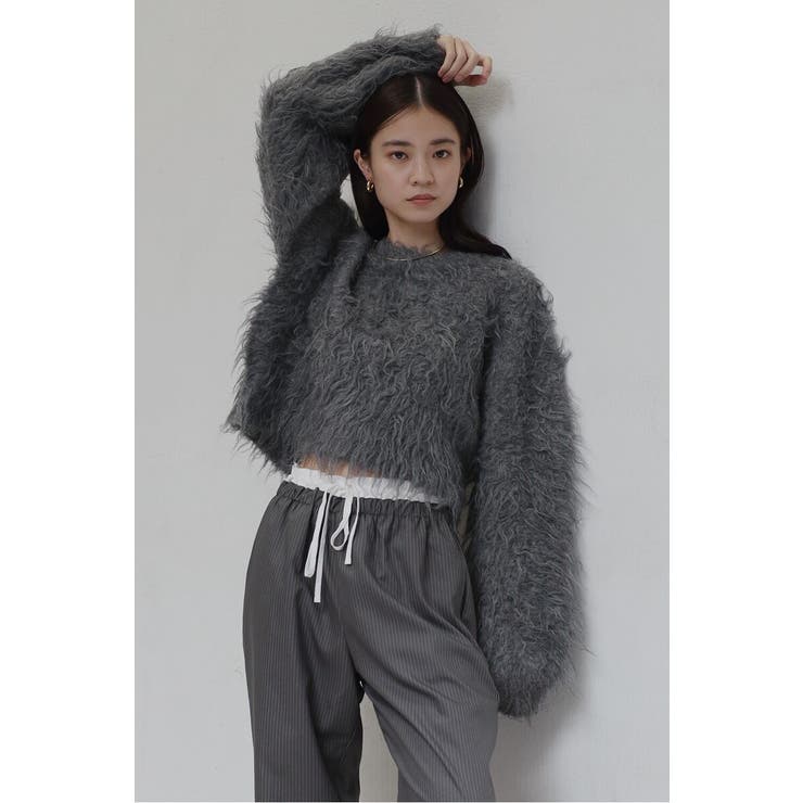 teddybear shaggy cropped | BONJOUR SAGAN | 詳細画像16 