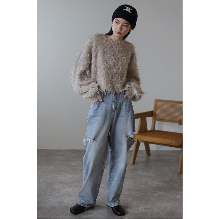 teddybear shaggy cropped | BONJOUR SAGAN | 詳細画像21 