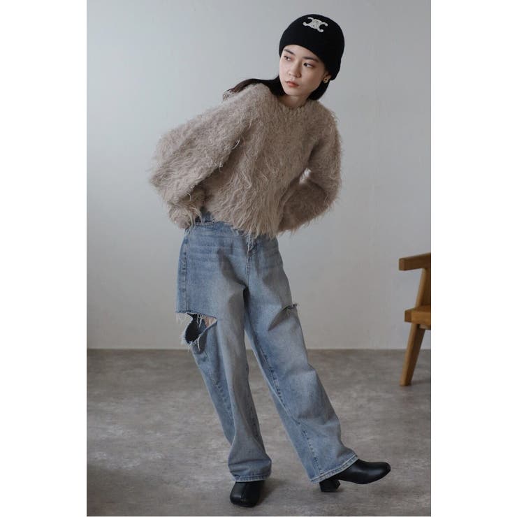 teddybear shaggy cropped | BONJOUR SAGAN | 詳細画像24 