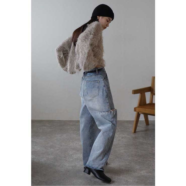 teddybear shaggy cropped | BONJOUR SAGAN | 詳細画像26 