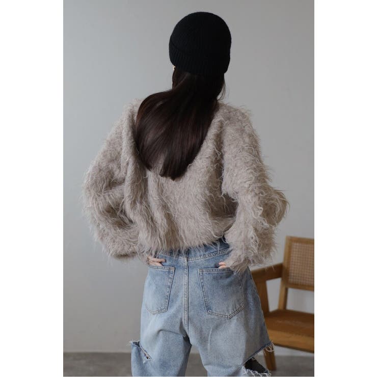 teddybear shaggy cropped | BONJOUR SAGAN | 詳細画像27 