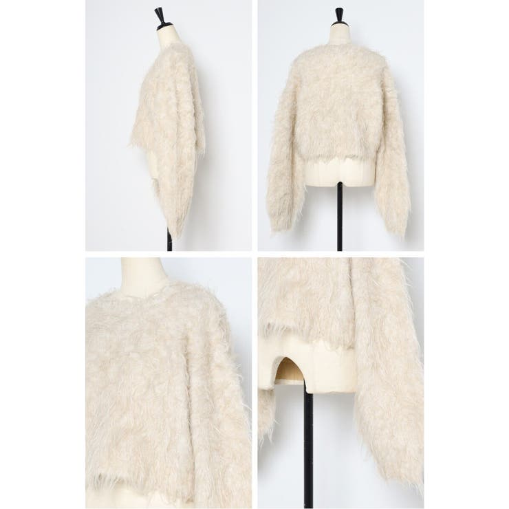 teddybear shaggy cropped | BONJOUR SAGAN | 詳細画像36 