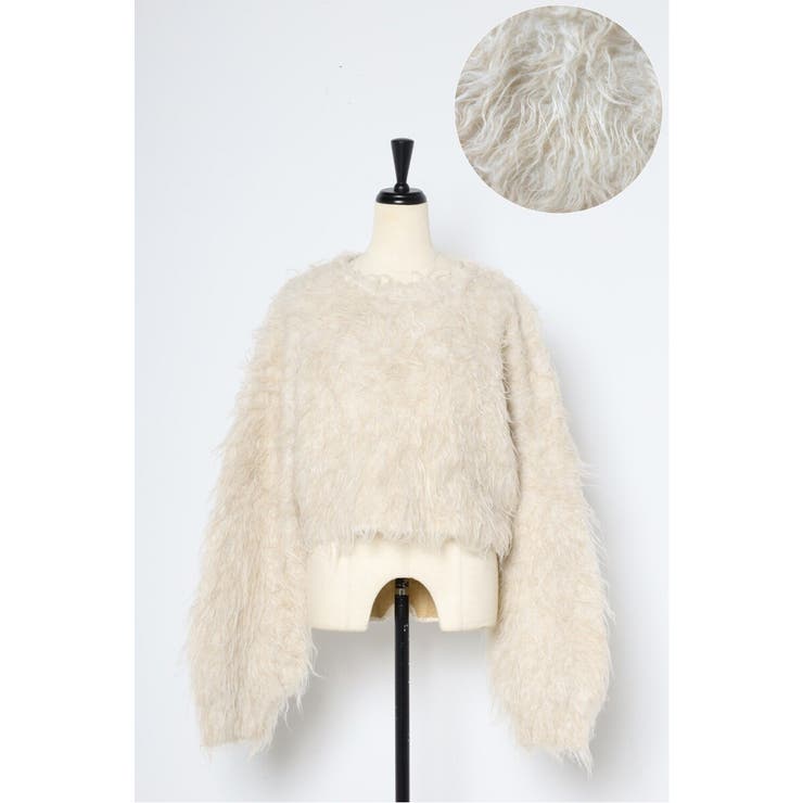 teddybear shaggy cropped | BONJOUR SAGAN | 詳細画像37 