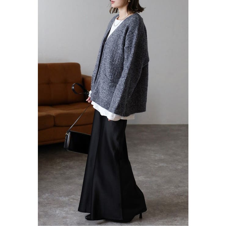 ツイードニットVネックカーディガン 88-004424 | BONJOUR SAGAN | 詳細画像13 