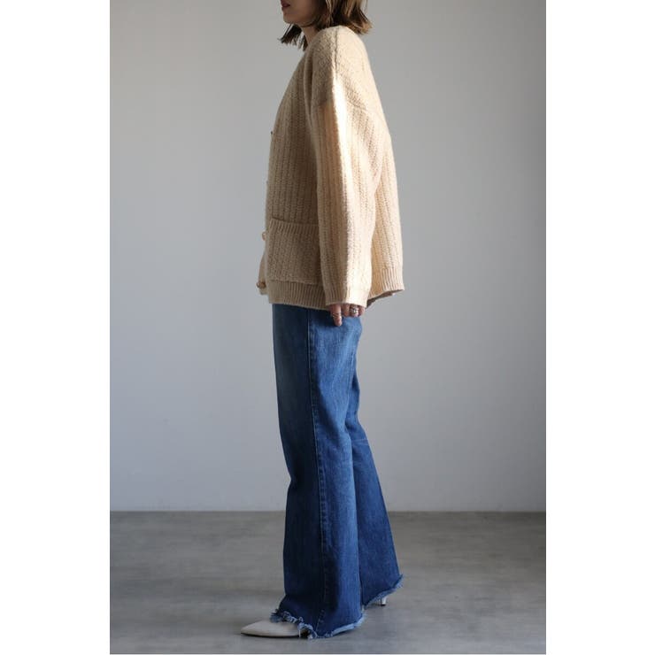 ツイードニットVネックカーディガン 88-004424 | BONJOUR SAGAN | 詳細画像24 