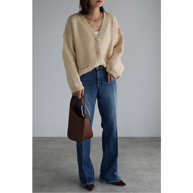 ツイードニットVネックカーディガン 88-004424 | BONJOUR SAGAN | 詳細画像32 