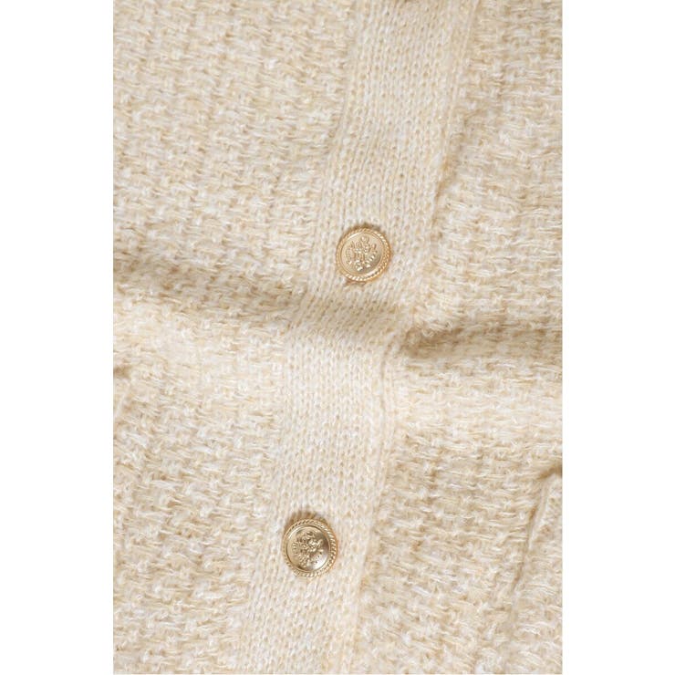 ツイードニットVネックカーディガン 88-004424 | BONJOUR SAGAN | 詳細画像33 