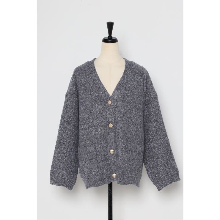 ツイードニットVネックカーディガン 88-004424 | BONJOUR SAGAN | 詳細画像36 