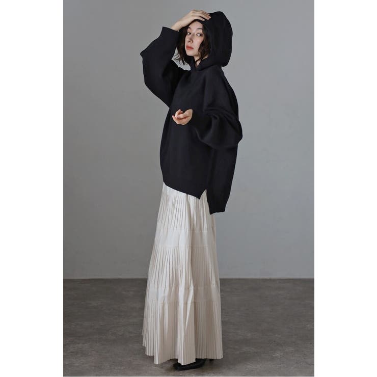 ボリュームスリーブニットフーディー 88-004426 | BONJOUR SAGAN | 詳細画像6 