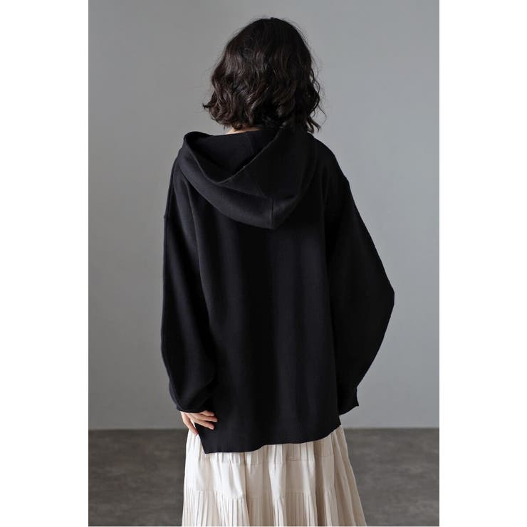 ボリュームスリーブニットフーディー 88-004426 | BONJOUR SAGAN | 詳細画像8 