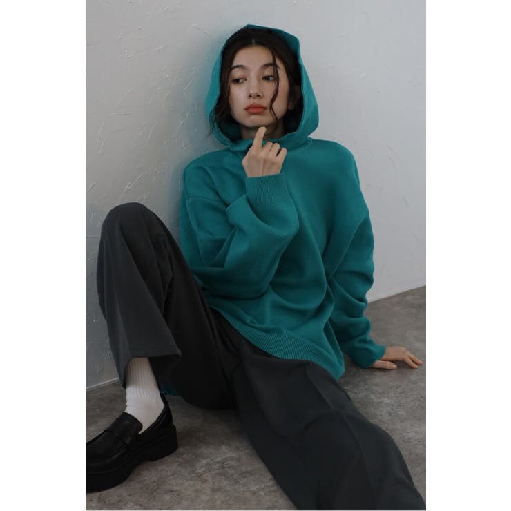 ボリュームスリーブニットフーディー 88-004426 | BONJOUR SAGAN | 詳細画像14 