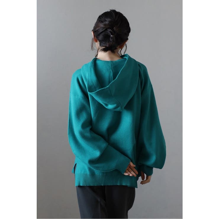 ボリュームスリーブニットフーディー 88-004426 | BONJOUR SAGAN | 詳細画像15 