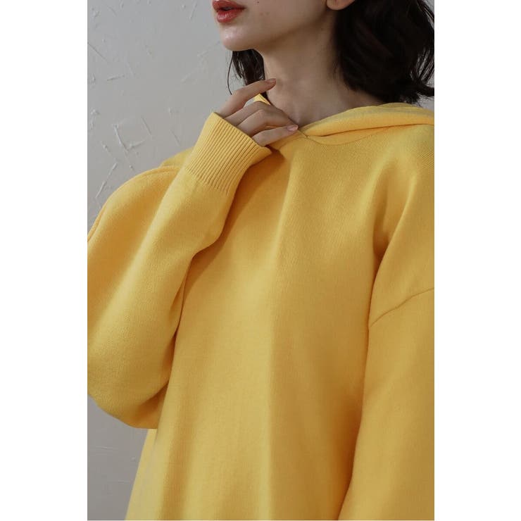 ボリュームスリーブニットフーディー 88-004426 | BONJOUR SAGAN | 詳細画像25 