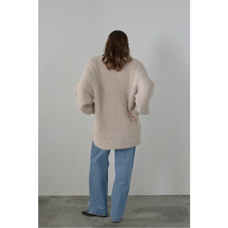 fluffy vneck knit | BONJOUR SAGAN | 詳細画像6 