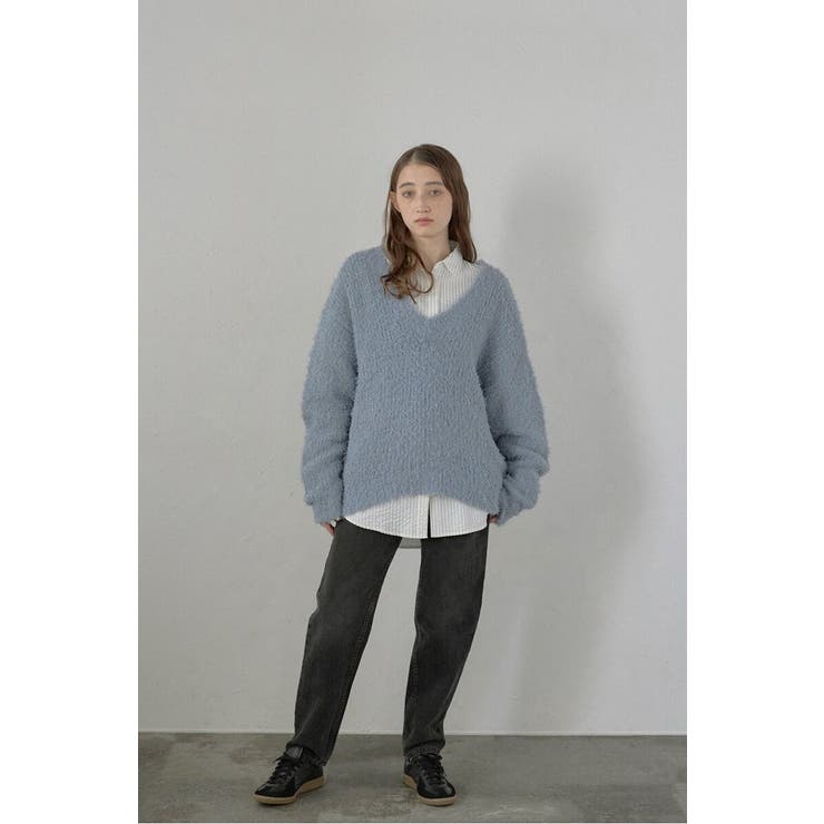 fluffy vneck knit | BONJOUR SAGAN | 詳細画像16 