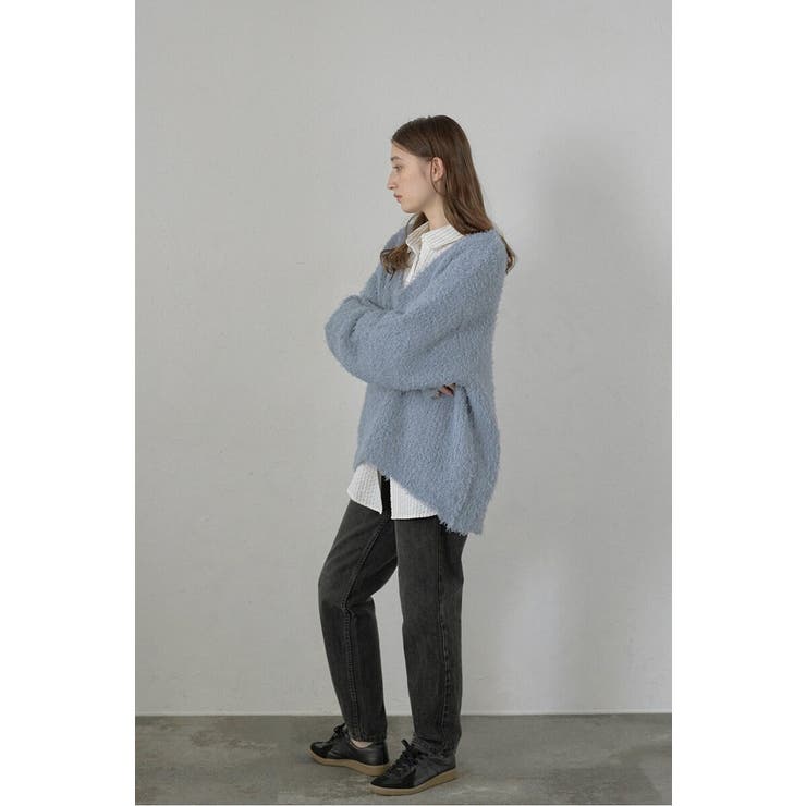 fluffy vneck knit | BONJOUR SAGAN | 詳細画像18 