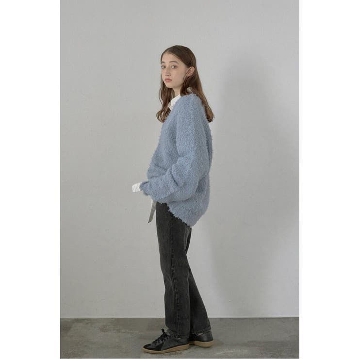 fluffy vneck knit | BONJOUR SAGAN | 詳細画像19 