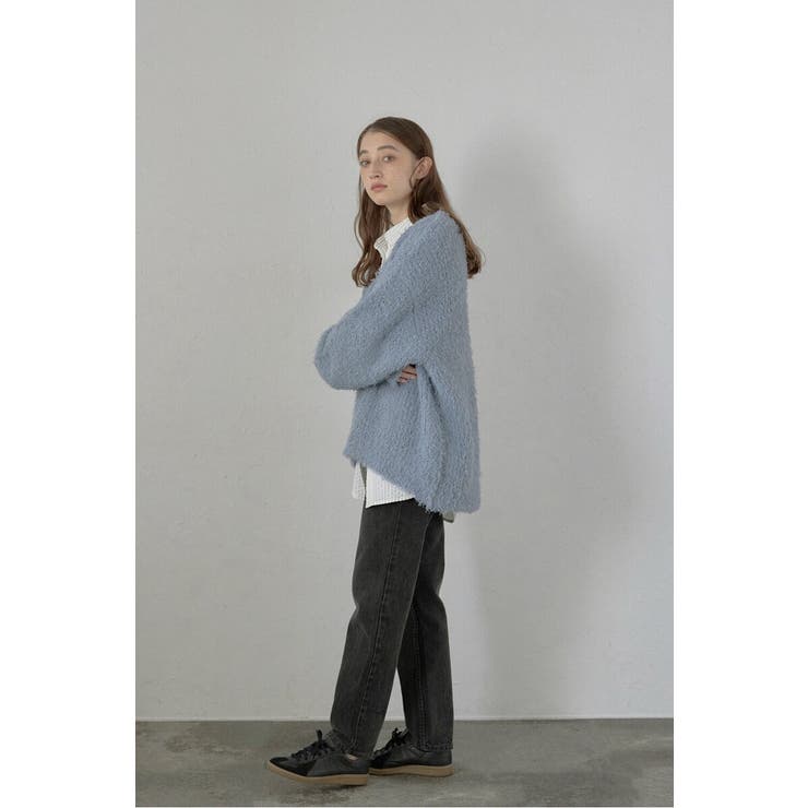 fluffy vneck knit | BONJOUR SAGAN | 詳細画像23 