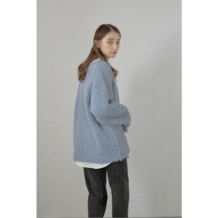 fluffy vneck knit | BONJOUR SAGAN | 詳細画像24 