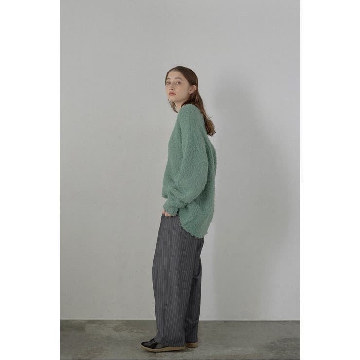 fluffy vneck knit | BONJOUR SAGAN | 詳細画像26 