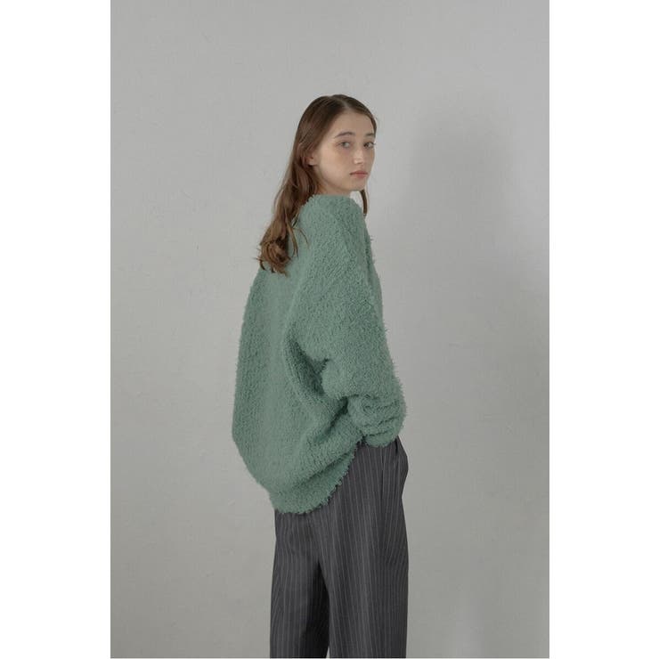 fluffy vneck knit | BONJOUR SAGAN | 詳細画像30 
