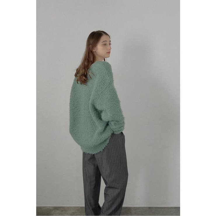 fluffy vneck knit | BONJOUR SAGAN | 詳細画像33 