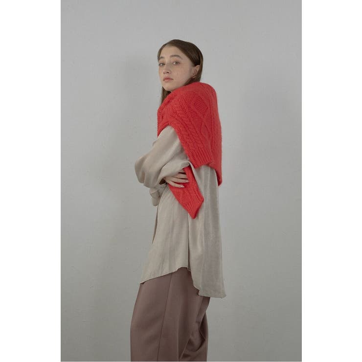 satin oversize shirt | BONJOUR SAGAN | 詳細画像2 