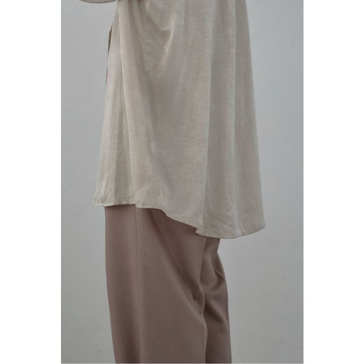 satin oversize shirt | BONJOUR SAGAN | 詳細画像17 