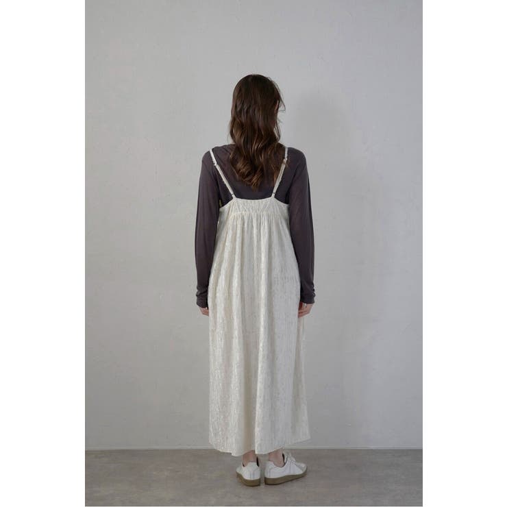 velour lace camisole | BONJOUR SAGAN | 詳細画像3 