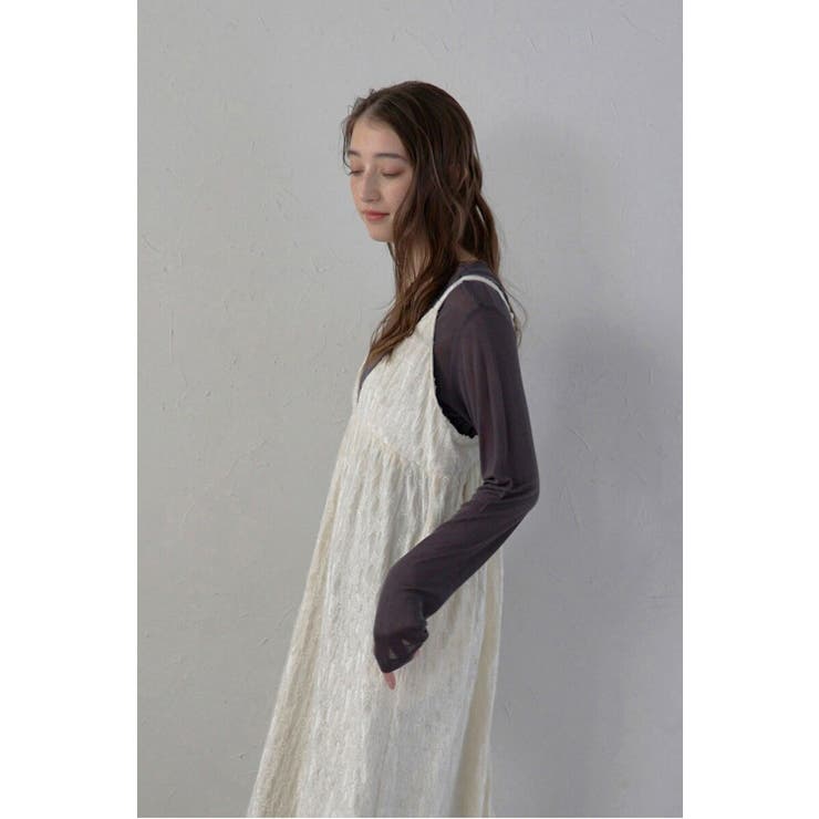 velour lace camisole | BONJOUR SAGAN | 詳細画像6 