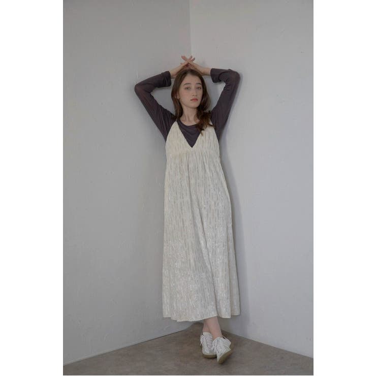 velour lace camisole | BONJOUR SAGAN | 詳細画像8 