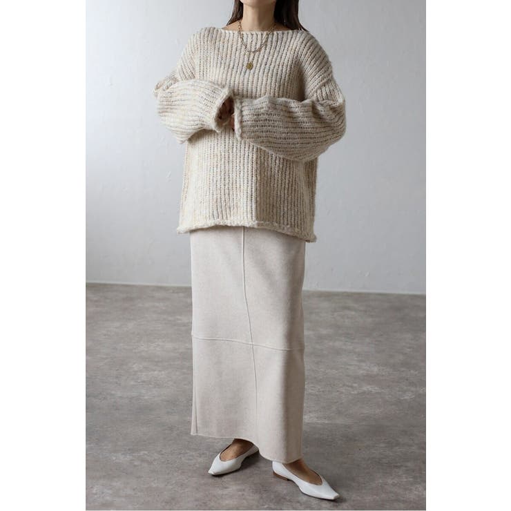 アルパカタッチボートネックローゲージニット 88-004442 | BONJOUR SAGAN | 詳細画像3 