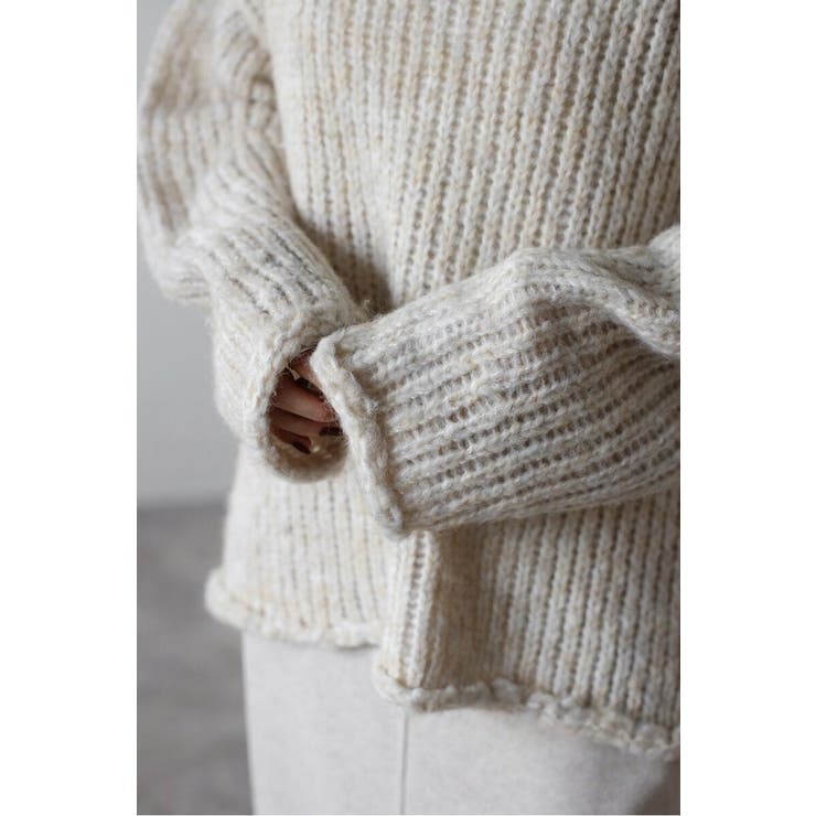 アルパカタッチボートネックローゲージニット 88-004442 | BONJOUR SAGAN | 詳細画像7 