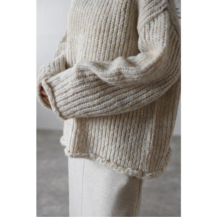 アルパカタッチボートネックローゲージニット 88-004442 | BONJOUR SAGAN | 詳細画像8 