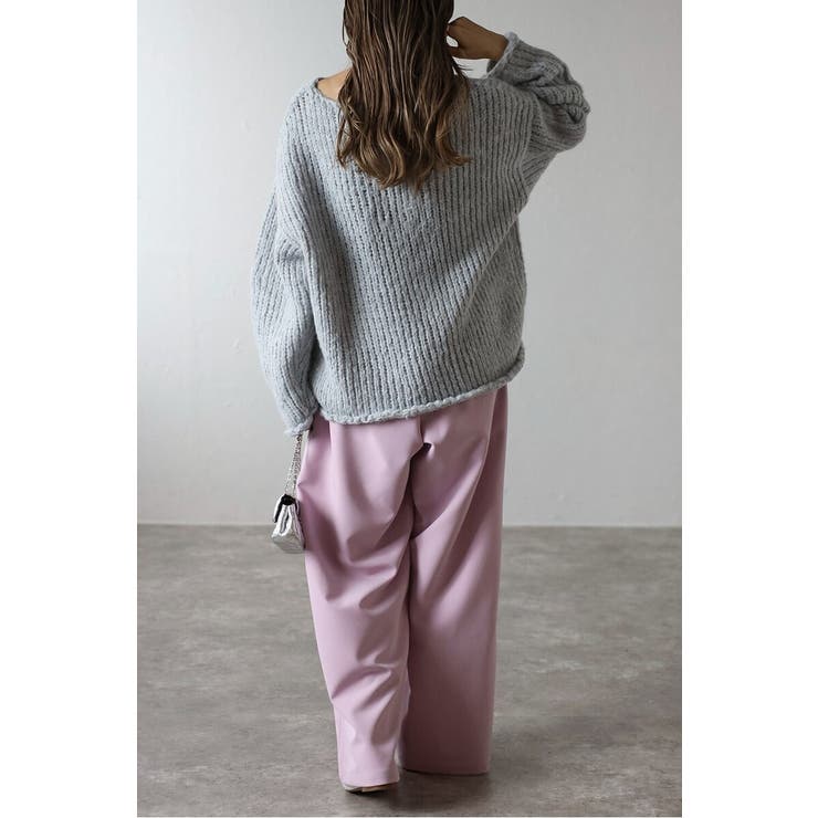 アルパカタッチボートネックローゲージニット 88-004442 | BONJOUR SAGAN | 詳細画像13 