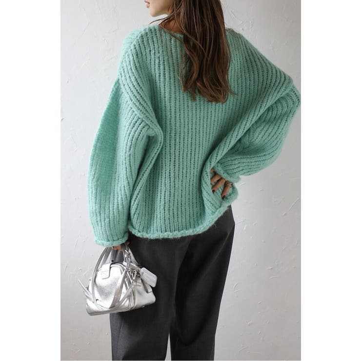 アルパカタッチボートネックローゲージニット 88-004442 | BONJOUR SAGAN | 詳細画像15 