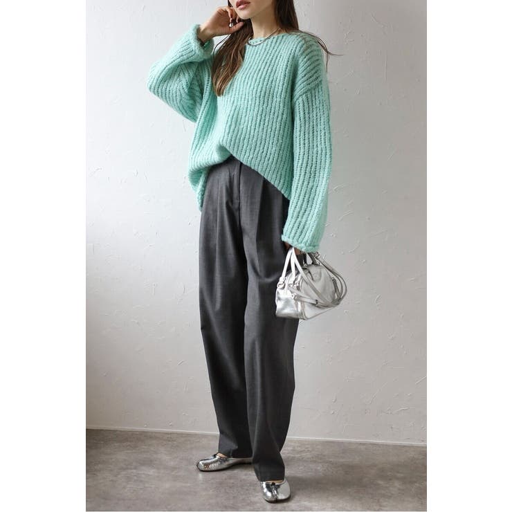 アルパカタッチボートネックローゲージニット 88-004442 | BONJOUR SAGAN | 詳細画像16 