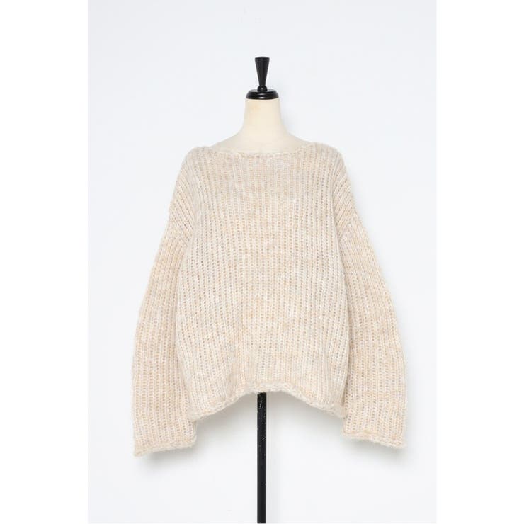 アルパカタッチボートネックローゲージニット 88-004442 | BONJOUR SAGAN | 詳細画像21 