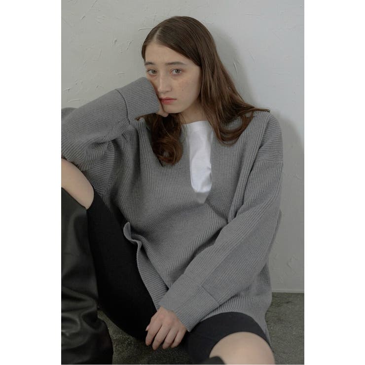 2way collared deep | BONJOUR SAGAN | 詳細画像2 