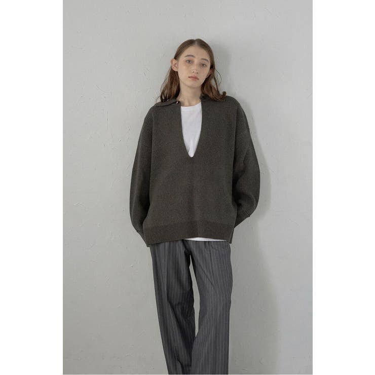 2way collared deep | BONJOUR SAGAN | 詳細画像3 