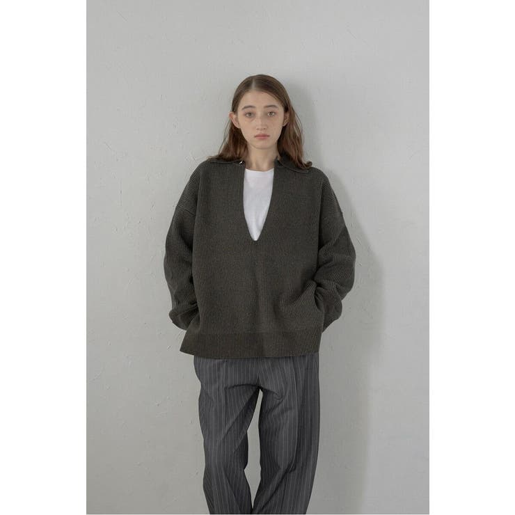 2way collared deep | BONJOUR SAGAN | 詳細画像4 