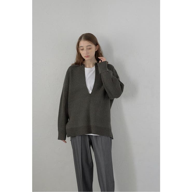 2way collared deep | BONJOUR SAGAN | 詳細画像5 