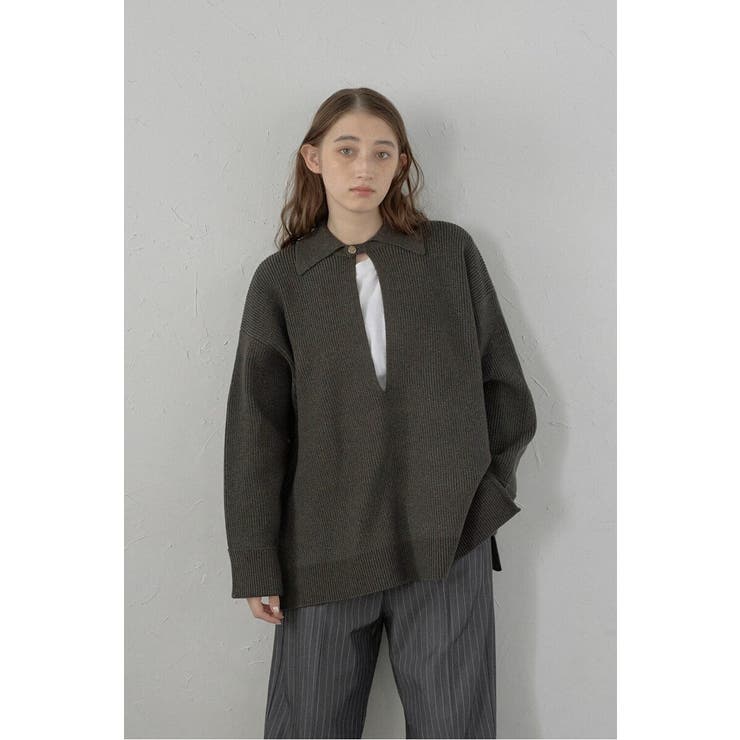 2way collared deep | BONJOUR SAGAN | 詳細画像7 